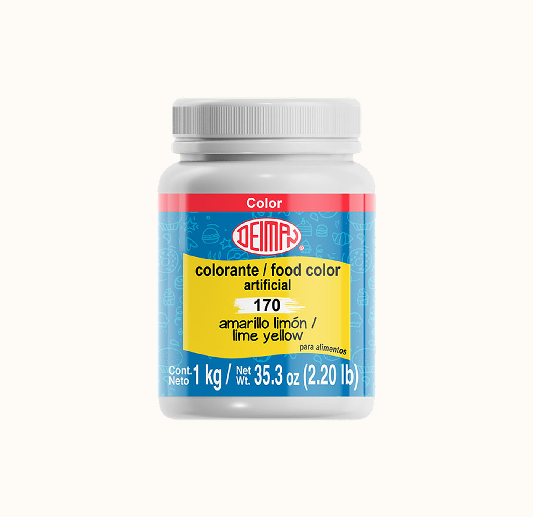 amarillo limón 170